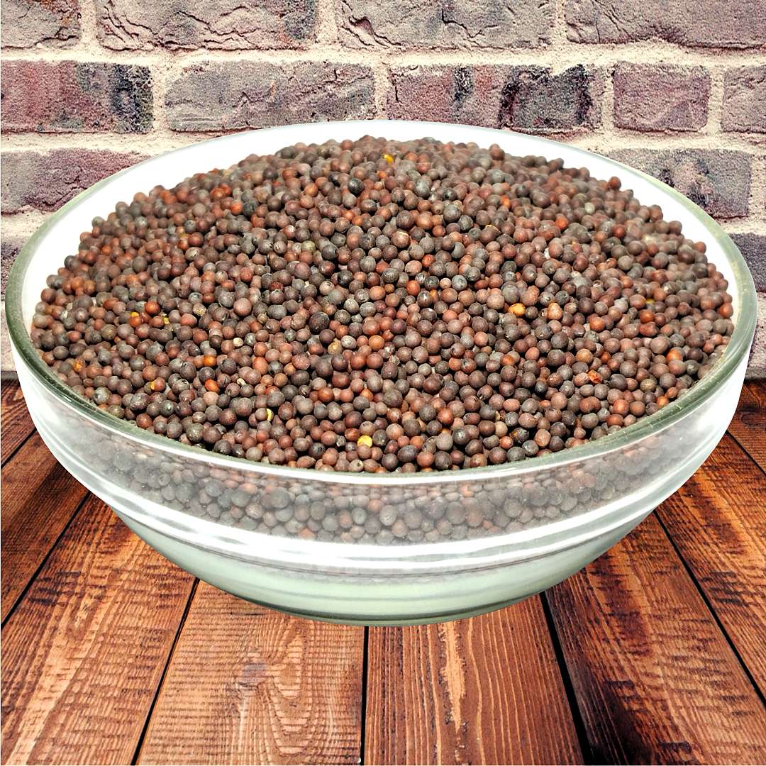 Mustar brun ecologic