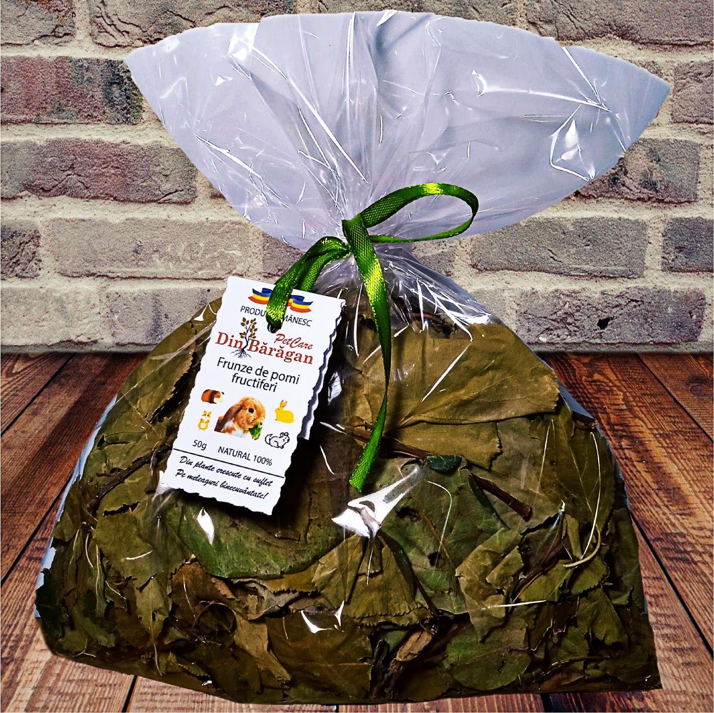 Frunze pomi fructiferi mar par iepuri chinchille treat