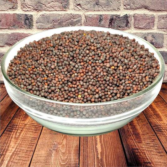 Mustar brun ecologic