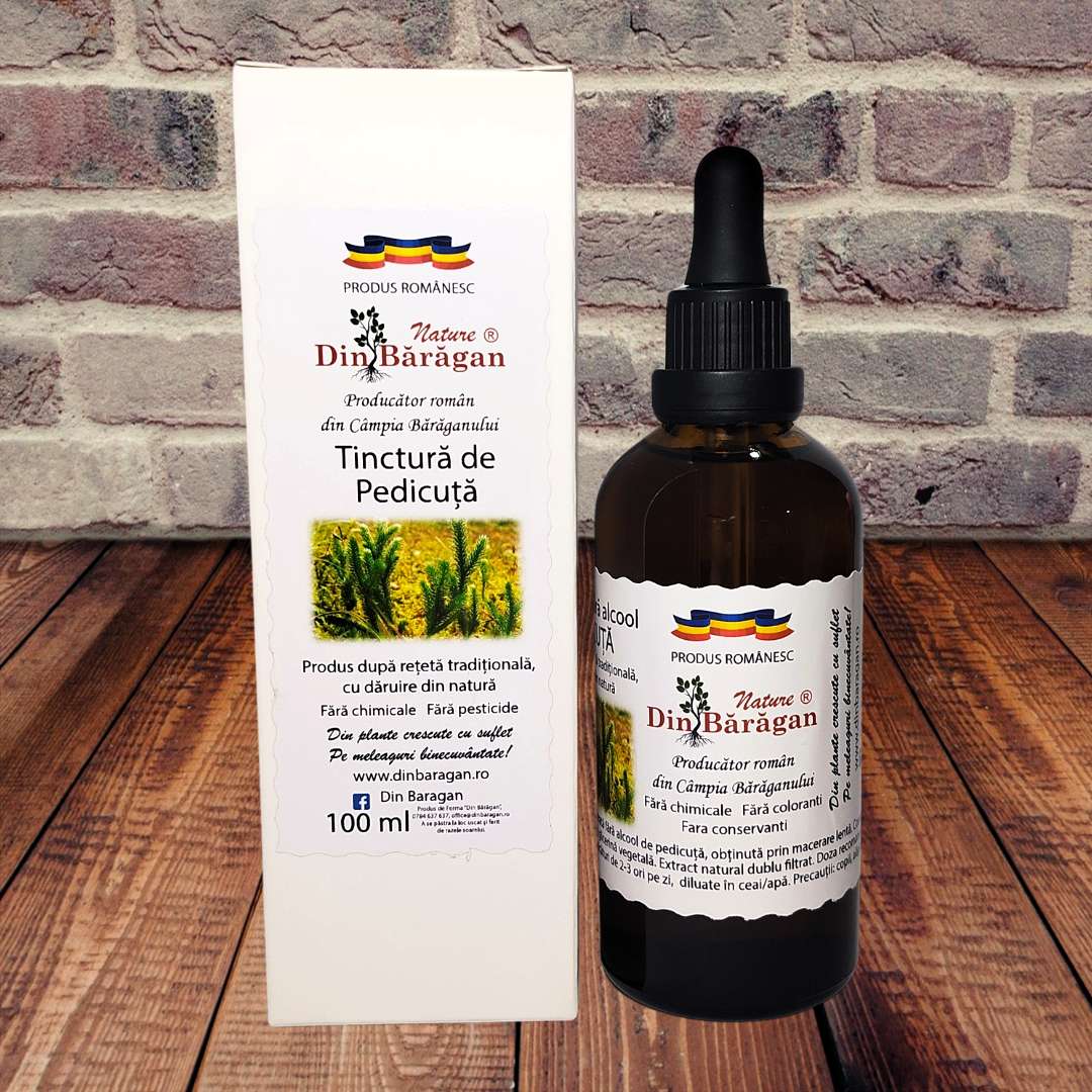 Extract natural vegetal din pedicuta