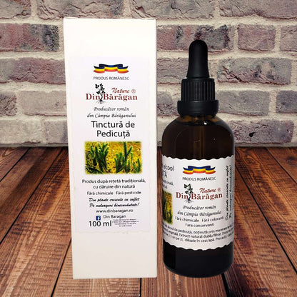 Extract natural vegetal din pedicuta