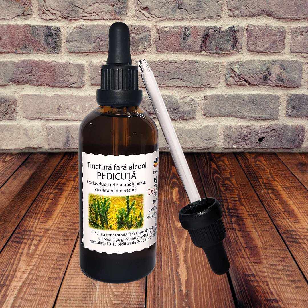 Tinctura de pedicuta fara alcool