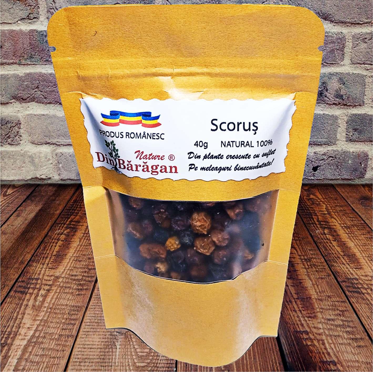 fructe uscate de scorus de munte 40g